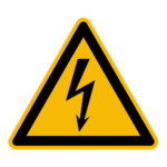 Warnzeichen Warnung vor gefährlicher elektrischer Spannung DIN EN ISO 7010 W012