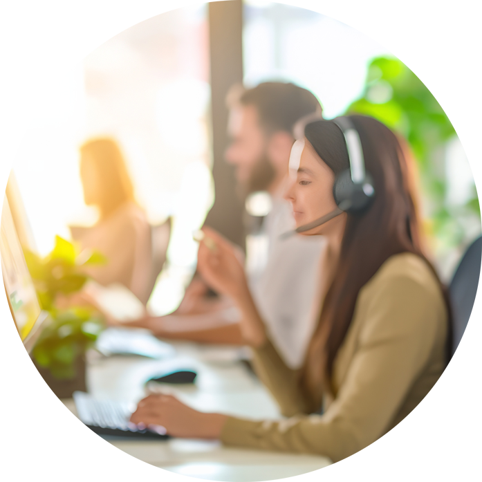 Beispielbild für Kundenservice-Mitarbeiter