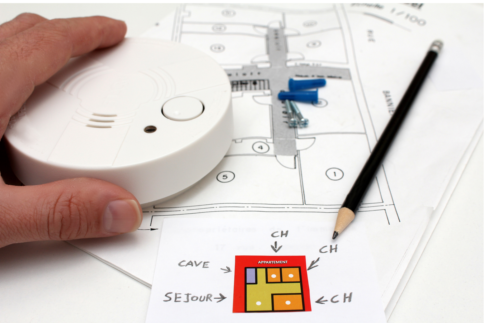 Instalationsplan Rauchmelder