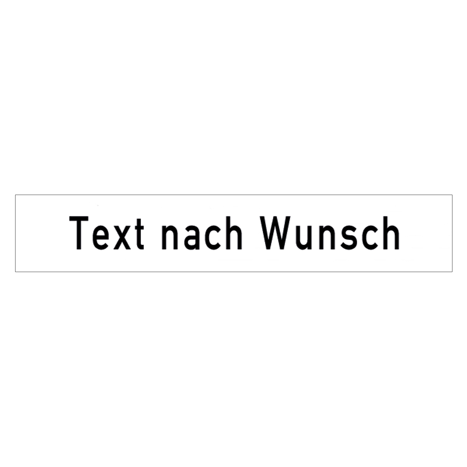 Regalaufkleber mit Wunschtext zur Lagerplatzkennzeichnung