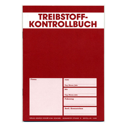 Treibstoff-Kontrollbuch