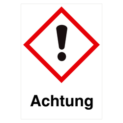 GHS-Symbol GHS07 Ausrufezeichen - Achtung 52 x 74 mm 10er Pack