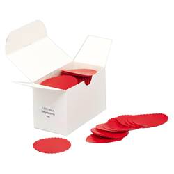 Siegelsterne gummiert Ø 51 mm rot Pack á 1.000 Stück