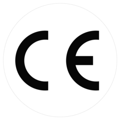 CE-Zeichen Etikett R126-1 - Ø 19 mm 500er Rolle