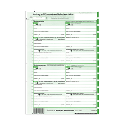 EDV Mahnbescheid neutral endlos 1 x 2 Blatt selbstdurchschreibend für alle Bundesländer 10-er Pack