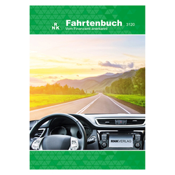 2 Fahrtenbücher für PKW DIN A5 mit 1 Parkscheibe im Set
