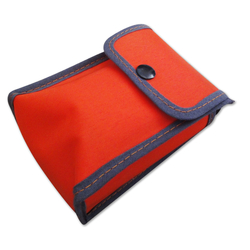 Ziffernsatz für Warntafeln, orange Stahlblech reflektierend, 70 x 117 mm
