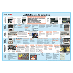 Plakat Abfahrtkontrolle Omnibus, DIN A1