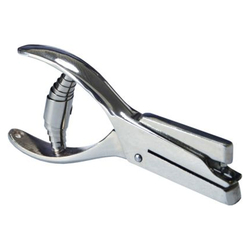 Lochzange f&uuml;r Pr&uuml;fplaketten Kreis-Lochung &Oslash; 3 mm Maultiefe 35 mm