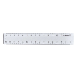 Q-Connect Lineale Economy, 15 cm