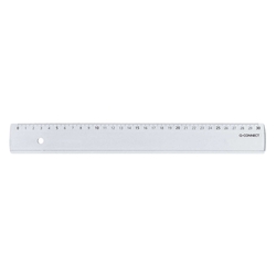 Q-Connect Lineale Standard im Etui, 30 cm