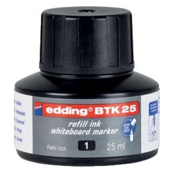 Edding BTK 25 Nachfülltusche - für Boardmarker, 25 ml, schwarz