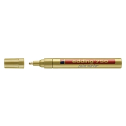Edding 750 Lack-Marker creative - 2 - 4 mm, gold