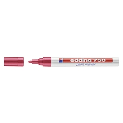 Edding 750 Glanzlack-Marker creative - 2 - 4 mm, rot