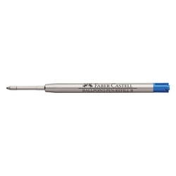 Faber-Castell Kugelschreibermine - B, blau, dokumentenecht, Großraummine