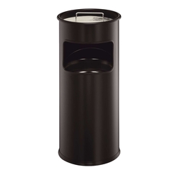 Durable Standascher mit Sandschale METALL rund, 260x620mm (ØxH), 17 l, schwarz