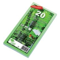 Briefumschlag Envirelope, DIN lang, haftklebend, 75 g/qm, mit Fenster, 20 Stück