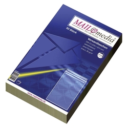 MAILmedia® Versandtaschen Recycling - C4 , ohne Fenster, selbstklebend, 90 g/qm, braun, 50 Stück