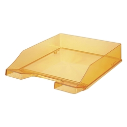HAN Briefkorb KLASSIK A4, orange-transparent