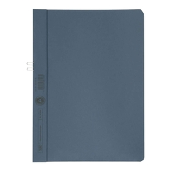 Elba Klemmmappe, Manilakarton (RC), 250 g/qm, für 10 Blatt A4,blau
