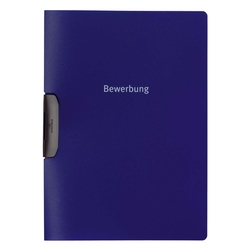 Durable Bewerbungsmappe DURASWING® JOB, Polypropylen, 30 Blatt, dunkelblau