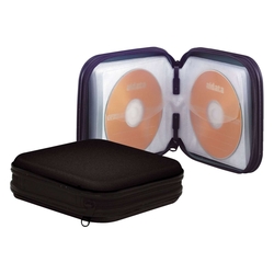 Q-Connect CD-Wallet - für 24 CDs/DVDs