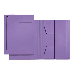 Leitz 3924 Jurismappe - A4, Pendarec-Karton 430g, violett