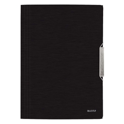 Leitz 3977 Eckspannermappe Style, A4, PP, satin schwarz