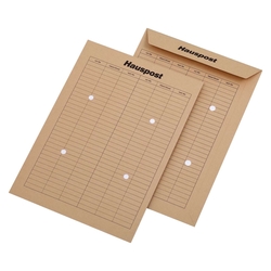 MAILmedia® Hausposttaschen Recycling - C4 , 110 g/qm, braun, 250 Stück