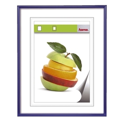Hama® Kunststoff-Bilderrahmen SEVILLA - 30 x 40 cm, blau