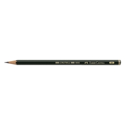 Faber-Castell Bleistift CASTELL® 9000 - 3H, dunkelgrün