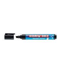 Edding 383 Flipchartmarker - nachfüllbar, 1 - 5 mm, schwarz