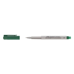 Faber-Castell CD-Marker MULTIMARK, wasserlöslich, Strichstärke: ca. 0,4 mm, grün
