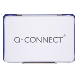 Q-Connect Metall-Stempelkissen Größe 2 - blau