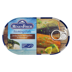 19er Sparpack Rügen Fisch Bückling Filets in Pflanzenöl (19 x 200 g)