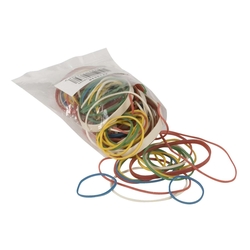 Q-Connect Gummiringe, Größe Ø: sortiert, Inhalt: 25 g