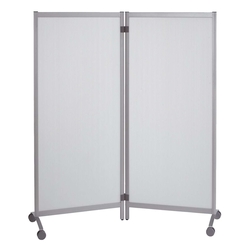 Paperflow Mobile Trennwand grau