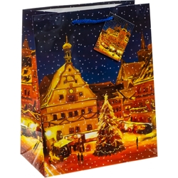 TSI 12er Pack Geschenktüte mittel ca. 18 x 10 x 23 cm Weihnachten SERIE 7