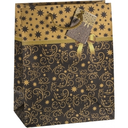 TSI 12er Pack Geschenktüte mittel ca. 18 x 10 x 23 cm Weihnachten SERIE 9