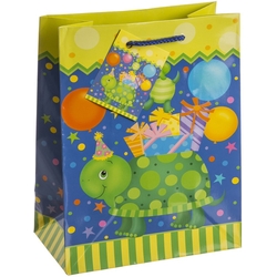 TSI 12er Pack Geschenktüte mittel ca. 18 x 10 x 23 cm TIERPARTY