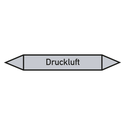 Rohrleitungskennzeichen Druckluft Folie selbstklebend 15 x 100 mm