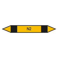 Rohrleitungskennzeichen N2