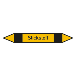 Rohrleitungskennzeichen Stickstoff