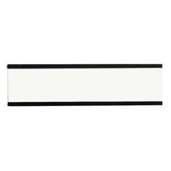 Franken Magnetschild mit C-Profil - 50 x 10 mm, 20 Stück, braun