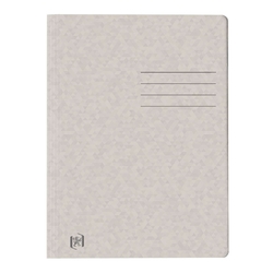 OXFORD Schnellhefter TOP FILE+ - A4, Karton 390g/qm, kfm. und Amtsheftung, chamois