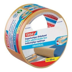tesa&reg; Verlegeband / Klebeband doppelseitig 5 m x 50 mm  universal