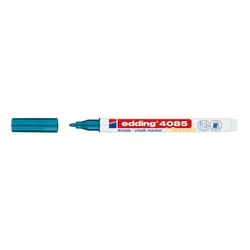 Edding 4085-073 Kreidemarker - 1 - 2 mm, blau-metallic