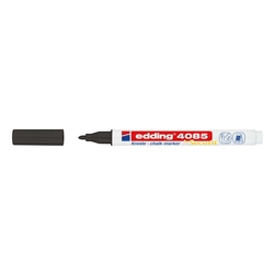 Edding 4085-001 Kreidemarker - 1 - 2 mm, schwarz