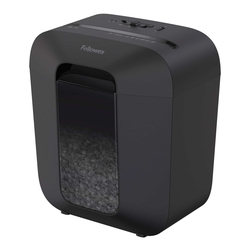 FELLOWES Aktenvernichter Powershred® - LX25M, Mini-Cut Partikel, 4 x 12 mm, schwarz