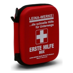 LEINA-WERKE Erste-Hilfe-Box DIN 13019, rot